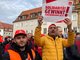 Warnstreik mit Kundgebung am 15.11.22 in Neckarsulm auf dem Maktplatz