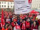 Warnstreik mit Kundgebung am 15.11.22 in Neckarsulm auf dem Maktplatz